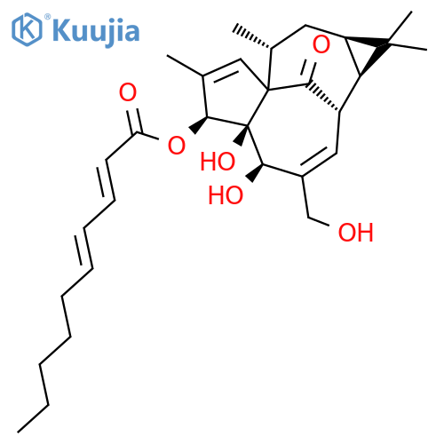 3-O-(2'E,4'E-Decadienoyl)ingenol structure
