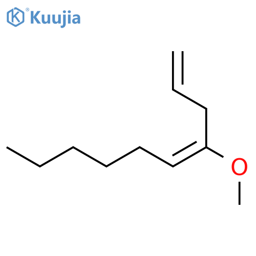 1,4-DECADIENE, 4-METHOXY-, (4E)- structure