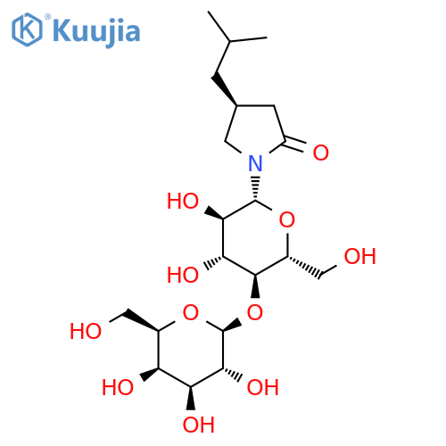 (4S)-Pregabalin Amide Lactose Adduct structure