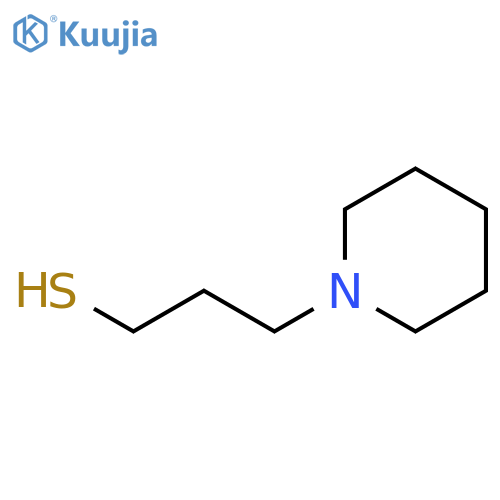 3-(PIPERIDIN-1-YL)PROPANE-1-THIOL structure