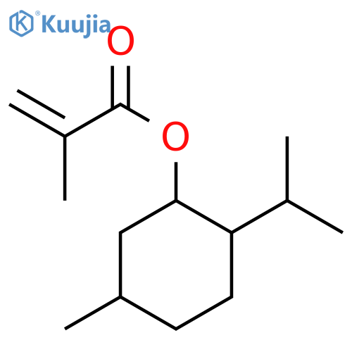 Menthyl methacrylate structure