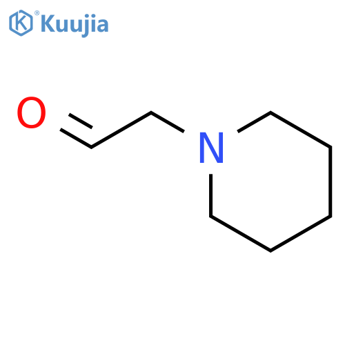 1-Piperidineacetaldehyde structure