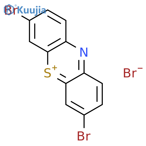 Phenothiazin-5-ium,3,7-dibromo-, bromide (1:1) structure