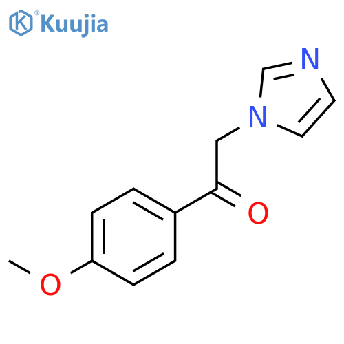 Ethanone, 2-(1H-imidazol-1-yl)-1-(4-methoxyphenyl)- structure