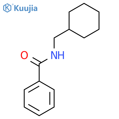 BENZAMIDE, N-(CYCLOHEXYLMETHYL)- structure