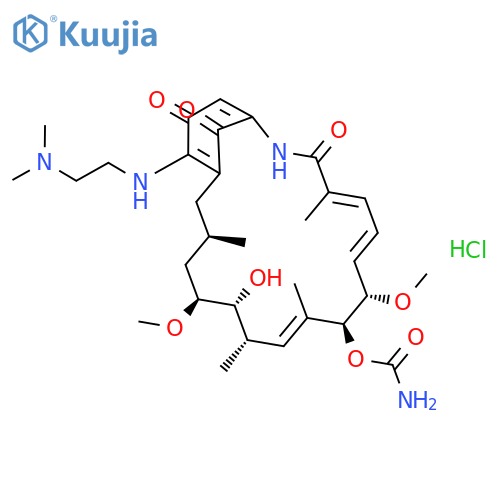 Alvespimycin hydrochloride structure
