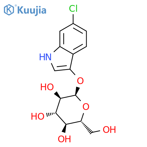 6-CHLORO-3-INDOXYL-ALPHA-D-GLUCOPYRANOSIDE structure