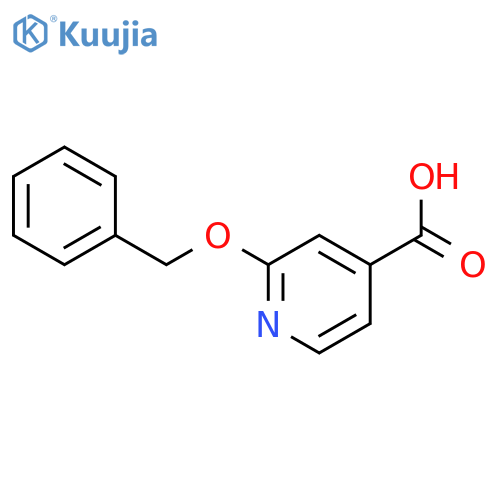 2-(Benzyloxy)isonicotinic acid structure