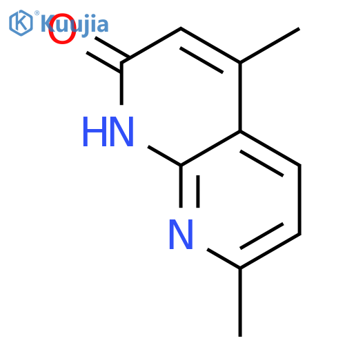 4,7-Dimethyl-1,8-naphthyridin-2(1H)-one structure