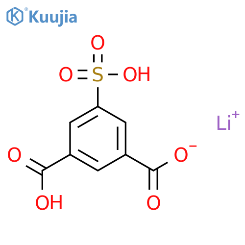 5-Sulfoisophthalic acid monolithium salt structure