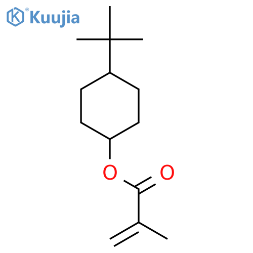 2-Propenoic acid,2-methyl-, 4-(1,1-dimethylethyl)cyclohexyl ester structure