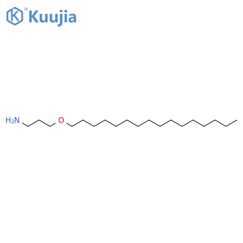 3-(hexadecyloxy)propylamine structure