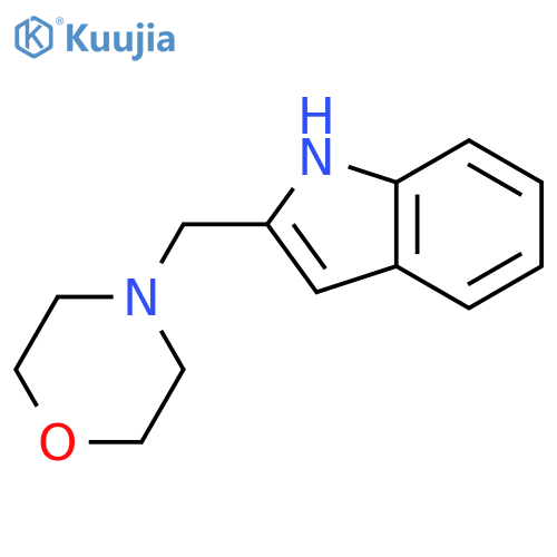 2-(morpholin-4-yl)methyl-1H-indole structure
