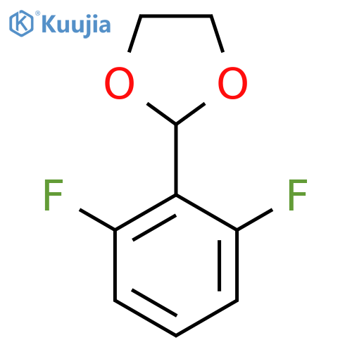 2-(2,6-Difluorophenyl)1,3-dioxolane structure