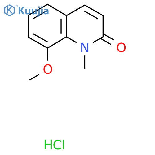 8-Methoxy-1-methylquinolin-2(1H)-one hydrochloride structure