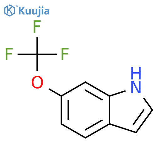 6-(Trifluoromethoxy)-1H-indole structure