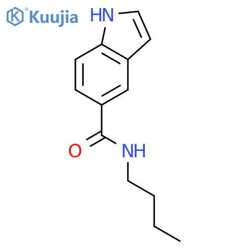 N-Butyl-1H-indole-5-carboxamide structure
