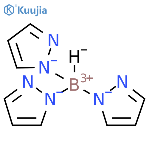 Borate(1-), hydrotris(1H-pyrazolato-κN1)-, (T-4)- structure