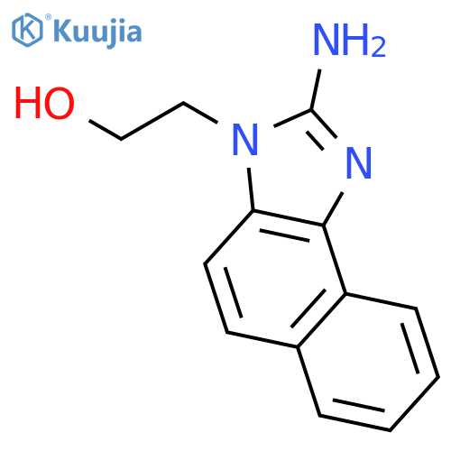 3H-Naphth[1,2-d]imidazole-3-ethanol, 2-amino- structure