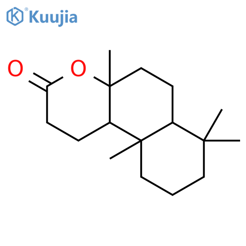 3H-Naphtho[2,1-b]pyran-3-one,dodecahydro-4a,7,7,10a-tetramethyl-, (4aR,6aS,10aS,10bR)- structure