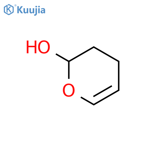 2H-PYRAN-2-OL, 3,4-DIHYDRO- structure