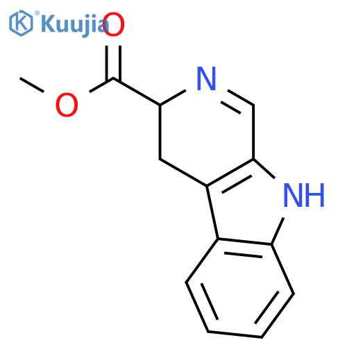 3H-Pyrido[3,4-b]indole-3-carboxylic acid, 4,9-dihydro-, methyl ester structure