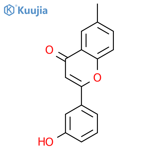 3'-Hydroxy-6-methylflavone structure