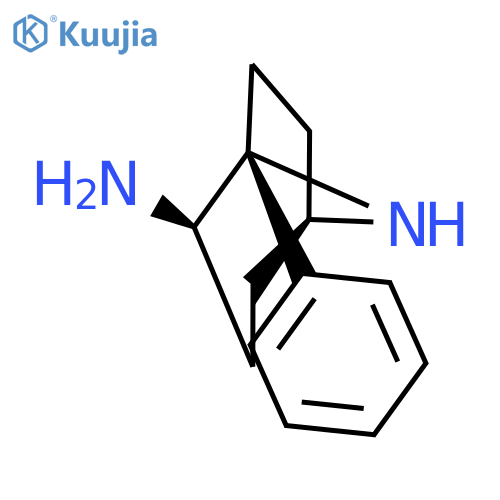 8-Azabicyclo[3.2.1]octan-2-amine, 1-phenyl-, (1R,2R,5S)-rel- structure