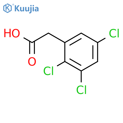 BENZENEACETIC ACID, 2,3,5-TRICHLORO- structure