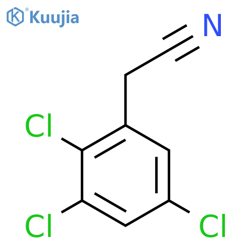 2-(2,3,5-Trichlorophenyl)acetonitrile structure