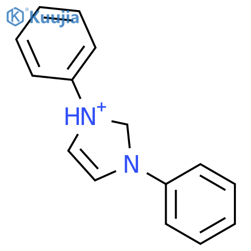 1H-IMIDAZOLIUM, 1,3-DIPHENYL- structure