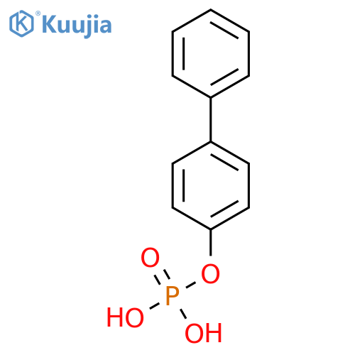 [1,1'-Biphenyl]-4-ol, 4-(dihydrogen phosphate) structure