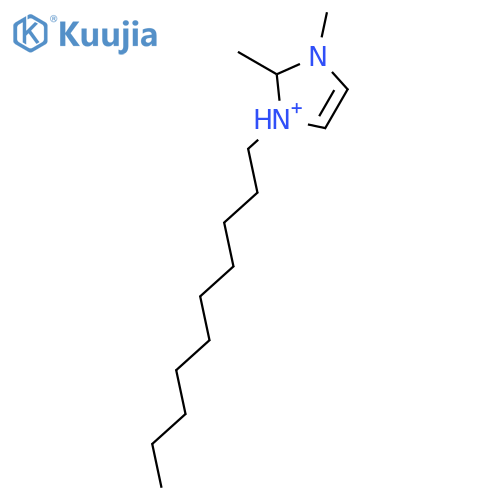1H-IMIDAZOLIUM, 1-DECYL-2,3-DIMETHYL- structure