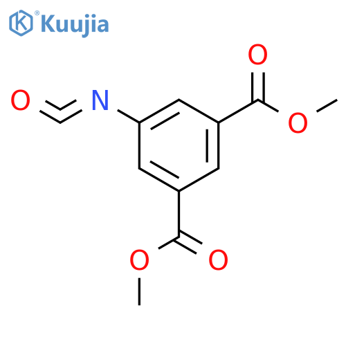 1,3-Benzenedicarboxylicacid, 5-isocyanato-, 1,3-dimethyl ester structure