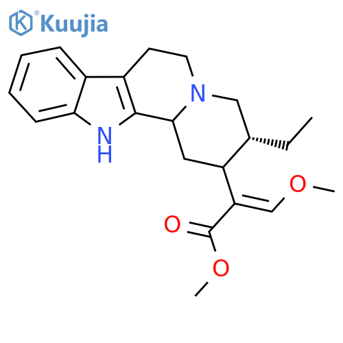 (+)-dihydrocorynantheine structure