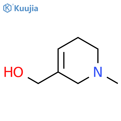 (1-methyl-1,2,5,6-tetrahydro-3-pyridyl)methanol structure