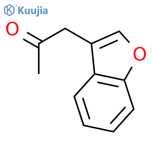 1-(1-benzofuran-3-yl)propan-2-one structure