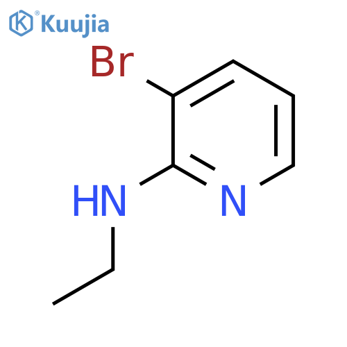 3-Bromo-N-ethylpyridin-2-amine structure