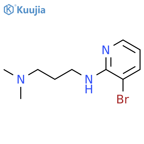 1,3-Propanediamine, N'-(3-bromo-2-pyridinyl)-N,N-dimethyl- structure