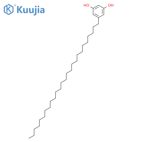 1,3-Benzenediol, 5-hexacosyl- structure