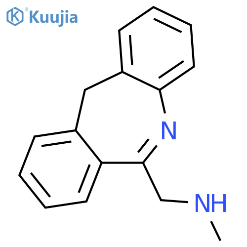 11H-DIBENZ[B,E]AZEPINE-6-METHANAMINE, N-METHYL- structure