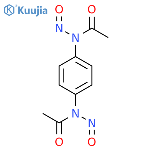 N-[4-[acetyl(nitroso)amino]phenyl]-N-nitrosoacetamide structure