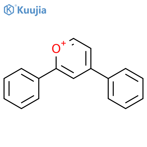 PYRYLIUM, 2,4-DIPHENYL- structure