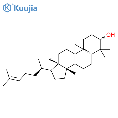 Cycloartenol structure