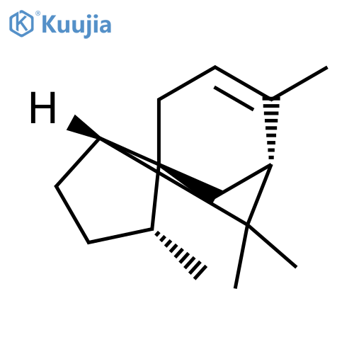 (-)-Cedrene structure