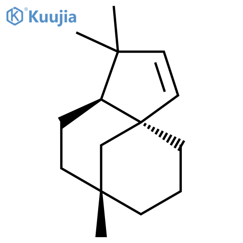 3a,7-Methano-3aH-cyclopentacyclooctene,1,4,5,6,7,8,9,9a-octahydro-1,1,7-trimethyl-, (3aR,7R,9aS)- structure