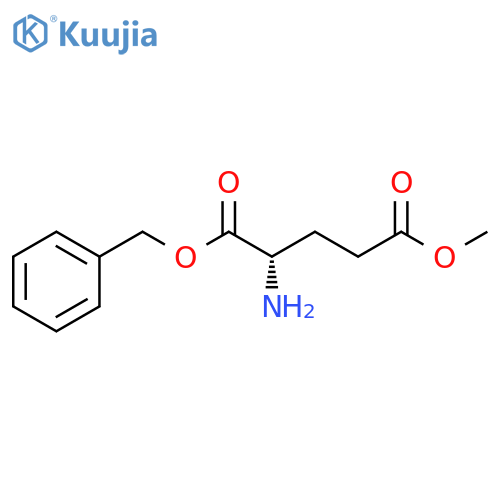1-benzyl 5-methyl (2S)-2-aminopentanedioate structure