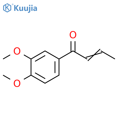 2-Buten-1-one, 1-(3,4-dimethoxyphenyl)- structure