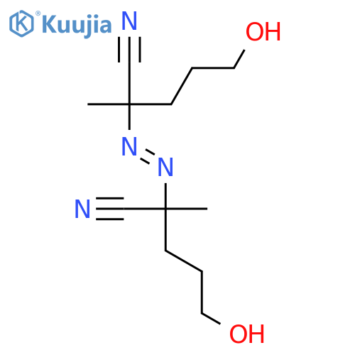 4,4'-Azobis(4-cyano-1-pentanol) structure