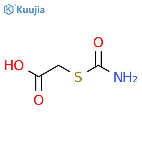 ACETIC ACID, [(AMINOCARBONYL)THIO]- structure
